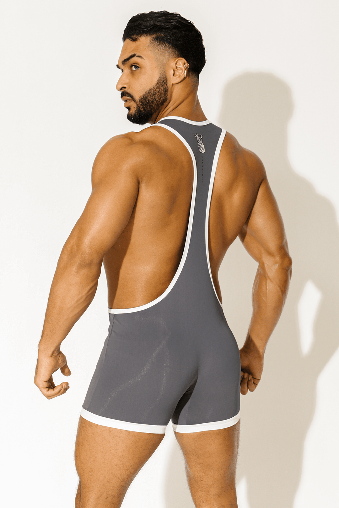Join The Team Boxer Brief Singlet - Dark Grey - JJ Malibu