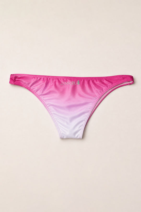 Renaissance Low-Cut Swim Bikini Briefs for Men - Pink Ombre