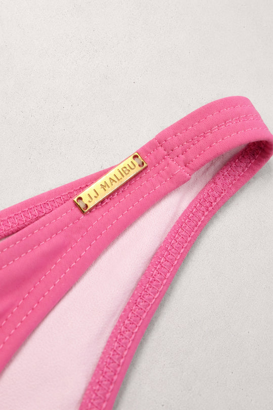 Classic Scrunch-Butt Swim Briefs - Bubblegum Pink