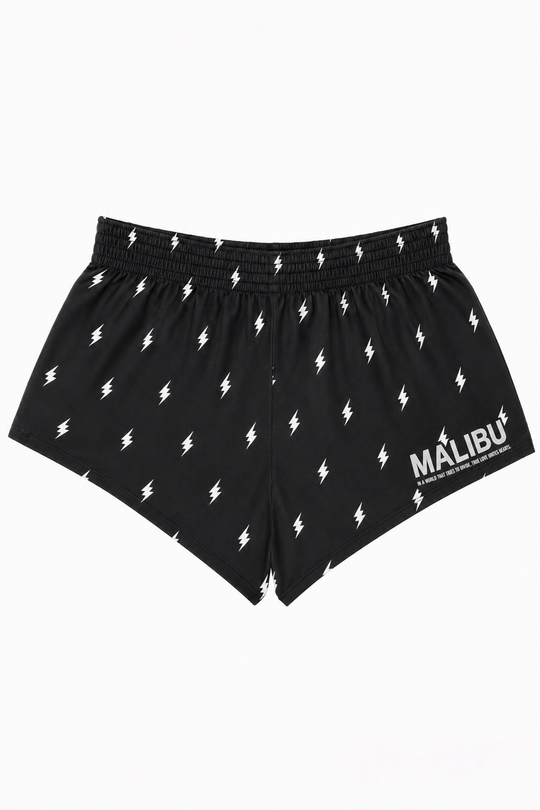 Stretch-It 2" Athletic Short Shorts - Lightning Bolts