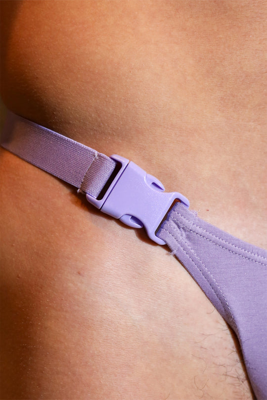 Barely There Modal Thong - Purple