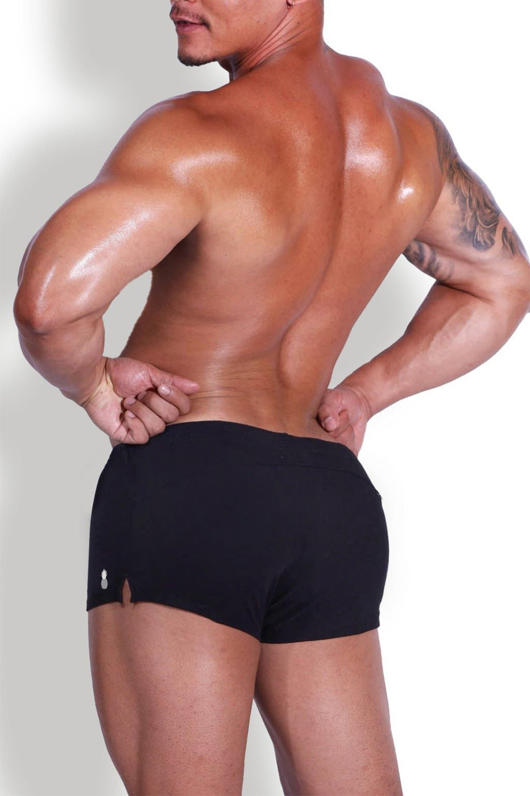 Quick-Dry Stretch-It 2" Short Shorts - Midnight Black