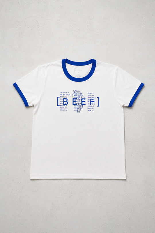 Vintage Ringer Tee - BEEF Headliner Tee