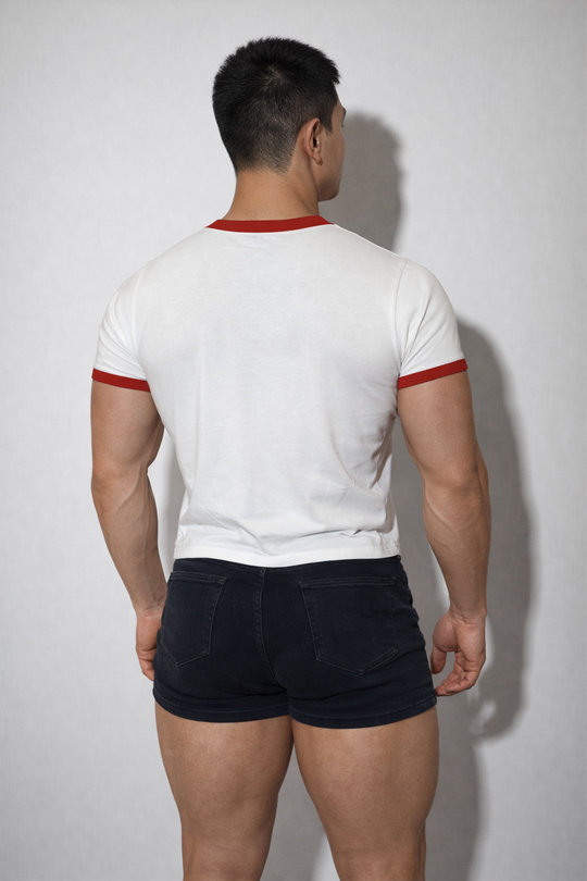 Vintage Ringer Tee - Just Back